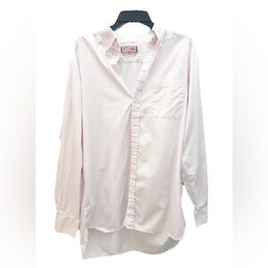 Thomas Pink Jermyn Street London Pink Button Down Shirt 16.5 Made in Ireland